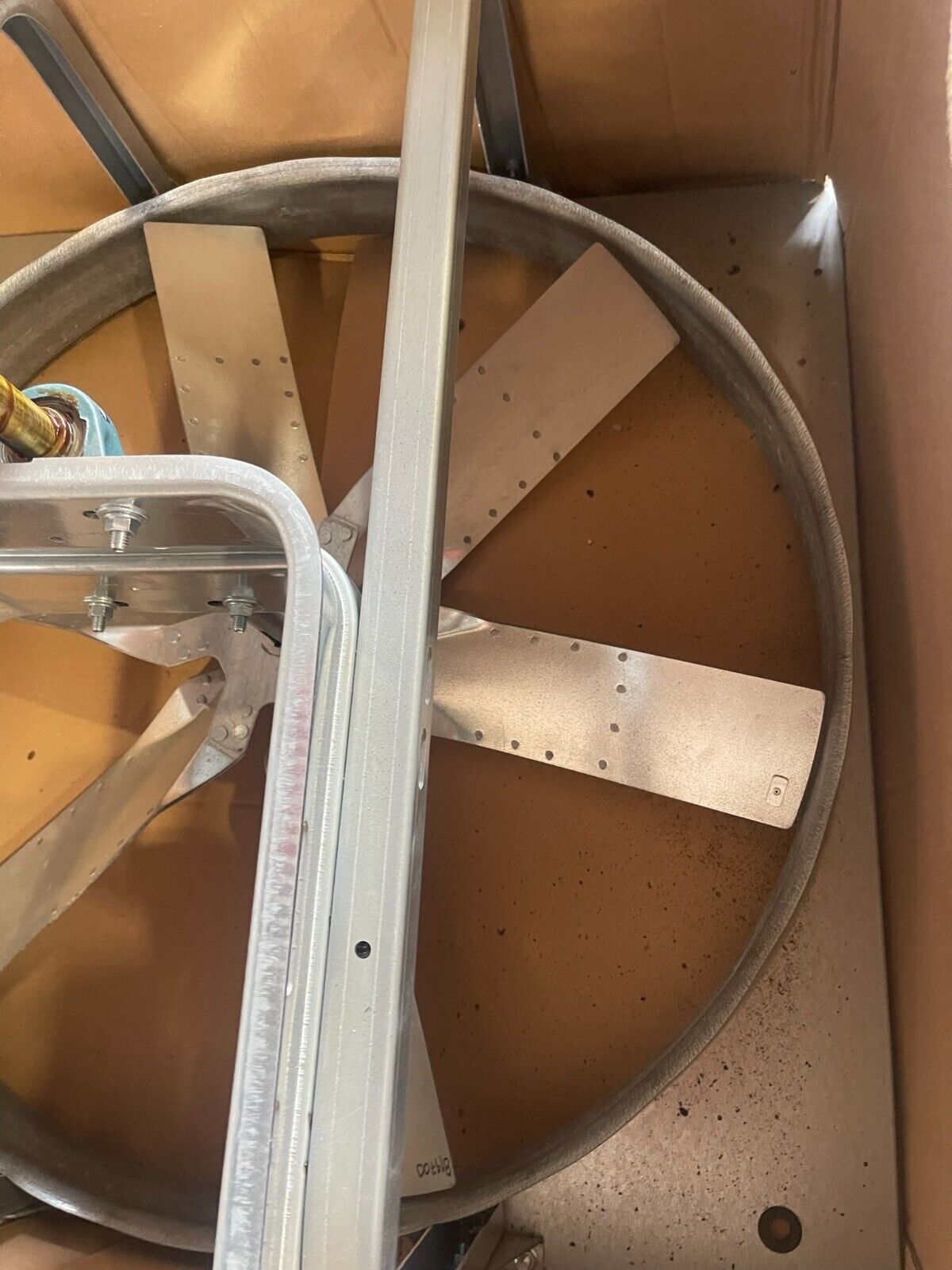 Supply Fan 36 Inch Unassembled Less Motor DAYTON 1WDC7 - Northside Material Brokers