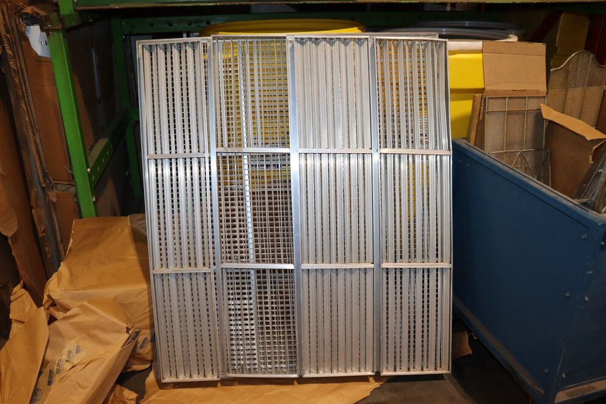 Supply Grill Register 48 inch x 42 inch AIR GUIDE VH-OB-WH DOUBLE DEFLECTION - Northside Material Brokers