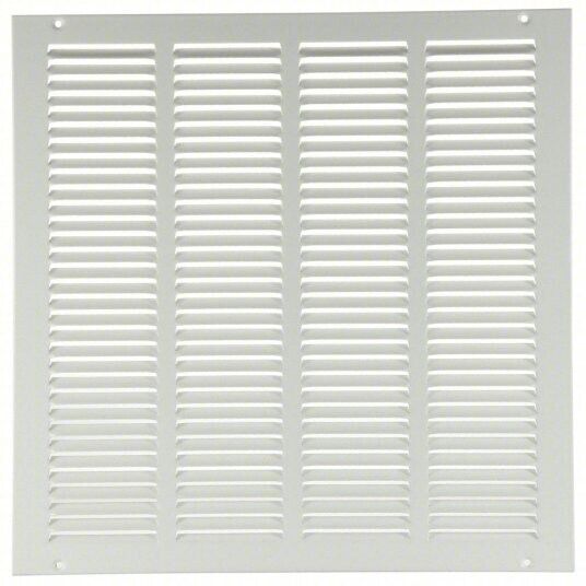 TRUAIRE 25X25 WHITE RETURN GRILL REGISTER, BOX OF 5 - Northside Material Brokers