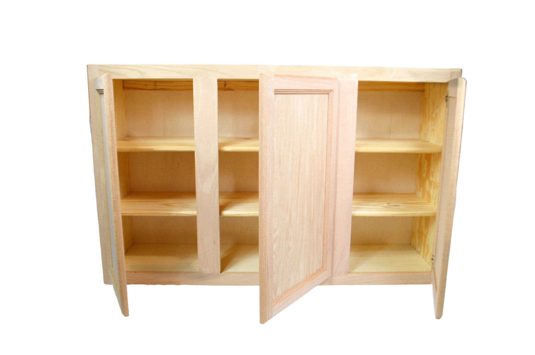 wall Cabinet in Unfinished Oak - Northside Material Brokers