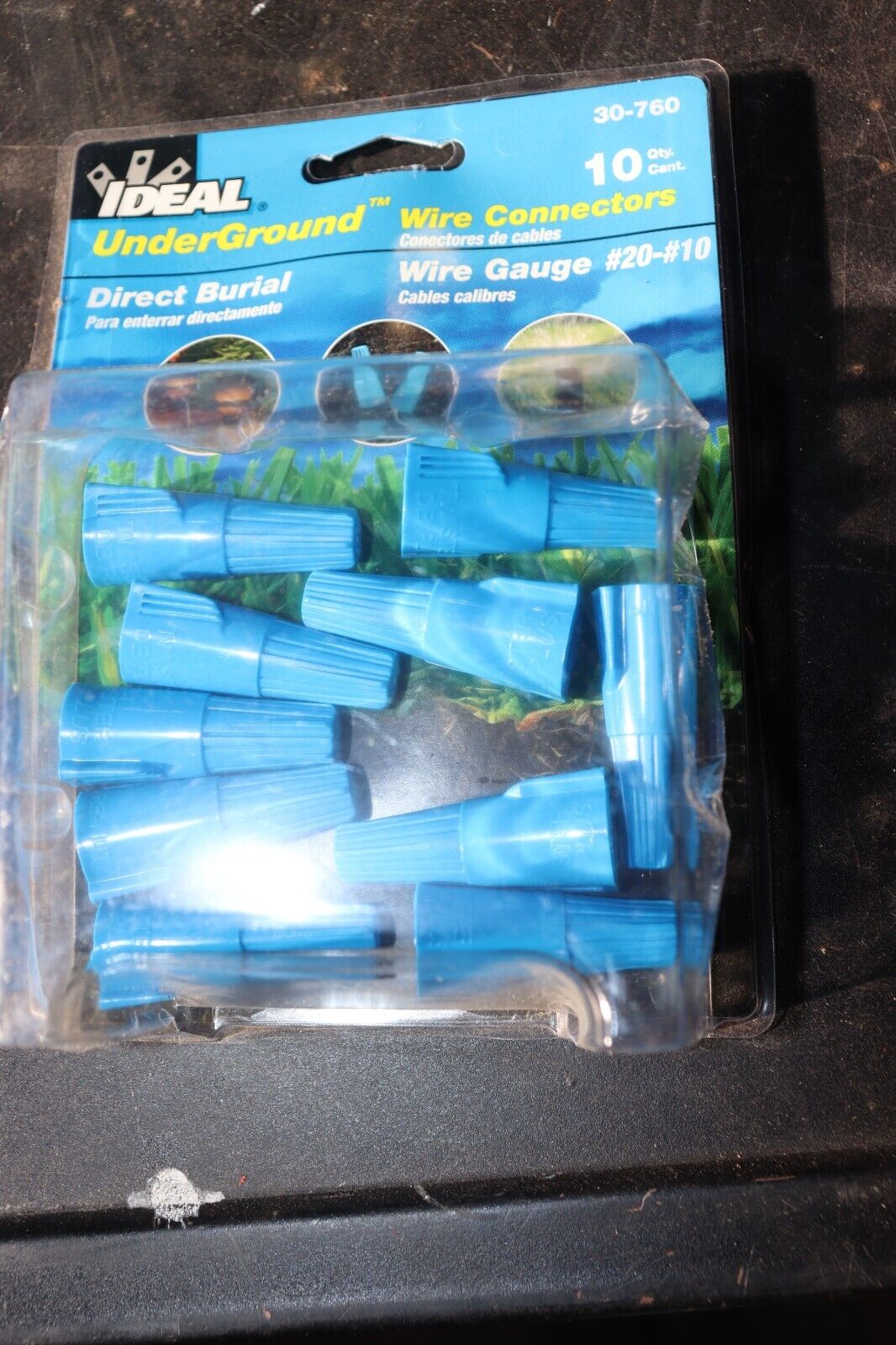Wire Connectors Ideal 10 Pack, 30-760, 20-10, Undergound Interior / Exterior - Northside Material Brokers